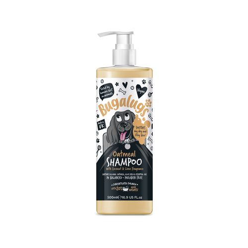 Bugalugs - 500ml Oatmeal And Aloe Dog Shampoo - petservo