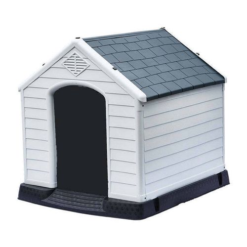 Furbulous - Dog Kennel and Indoor Outdoor Heavy Duty Dog House - Slate Roof Regular