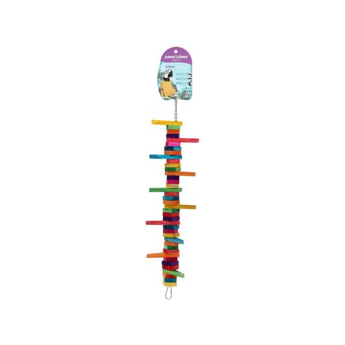 Paws & Claws - 39cm Parrot Flexible Swing Wooden Toy