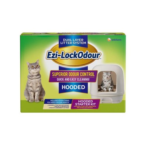 Ezi-LockOdour - Dual Layer Hooded Cat Litter System