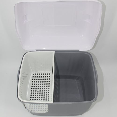 YES4PETS - XL Portable Hooded Cat Toilet Litter Box Tray House with Handle and Scoop