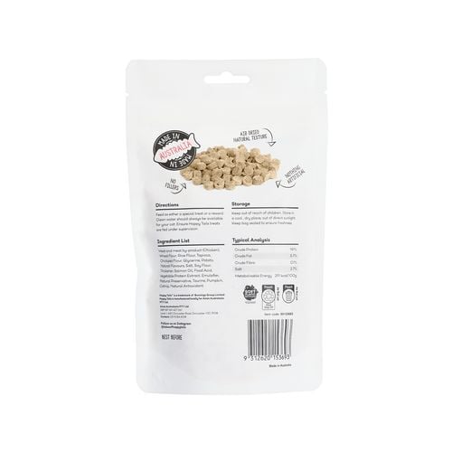 Happy Tails - 120g Cat Treat Chicken and Vegetable Chews - petservo