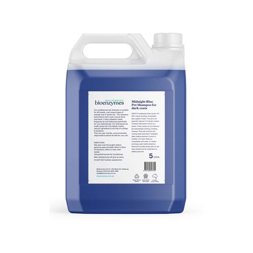 BioEnzymes - Pet Shampoo Midnight Blue 5lt