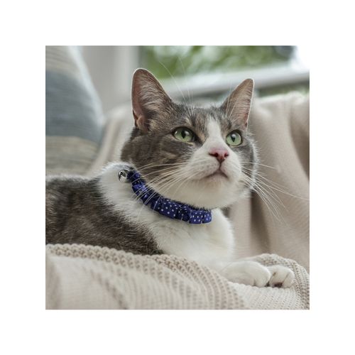 Purina Total Care - Ruffles Fashion Cat Collar - Blue - Petservo