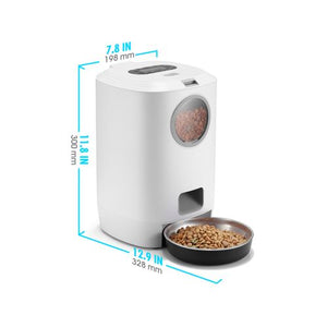 YES4PETS 4.5L Automatic Digital Pet Feeder for Dogs & Cats - PetServo