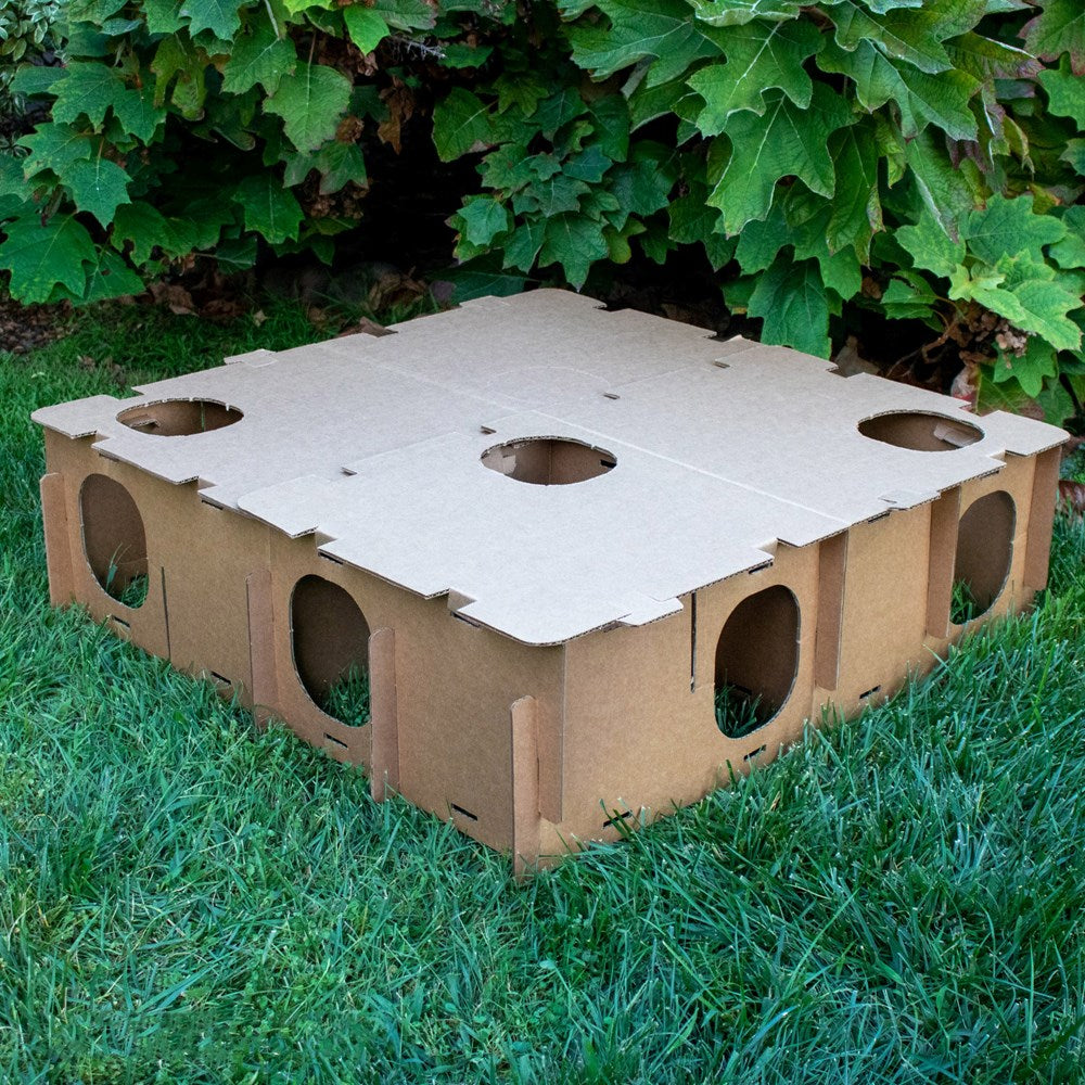 Nature Island - Play & Hide Maze Haven for Rabbits - Petservo