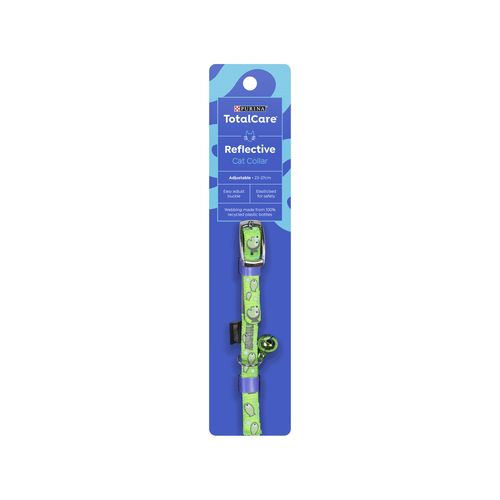 Purina Total Care - Reflective Cat Collar - Green - petservo