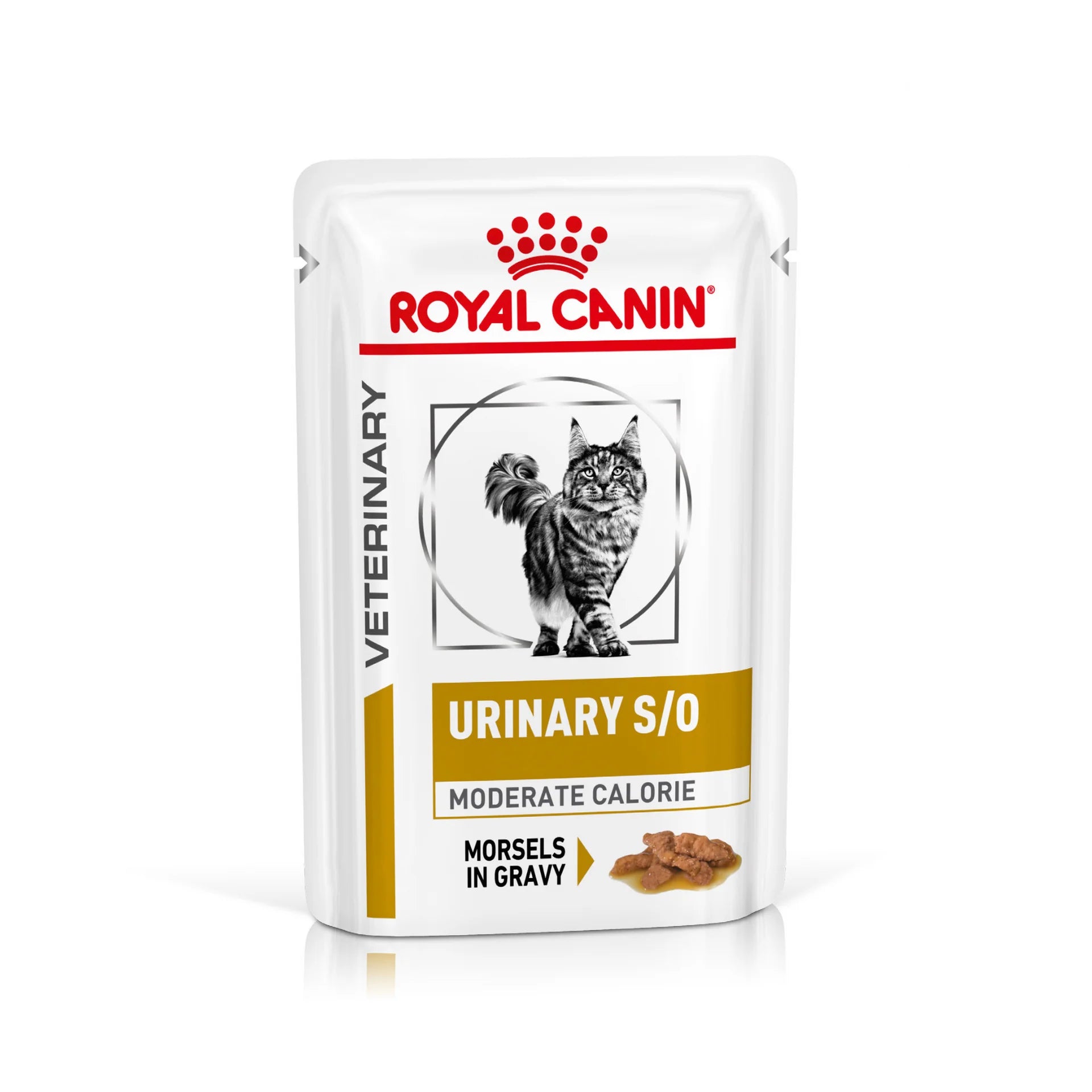 Royal Canin - Veterinary Diet Urinary S/O Moderate Calorie Adult Wet Cat Food 85g x 12 - Petservo