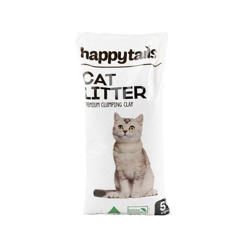 Happy Tails - Clumping Clay Cat Litter - 5kg - petservo