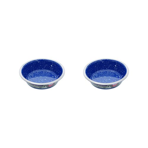 Paws and Claws - Savoy S/Steel Pet Bowl 400Ml 12.5x4cm Assorted - 2x - petservo