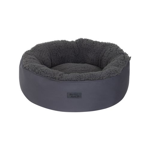 Baxter Bone - Charcoal All In One Donut Pet Bed - Large - petservo