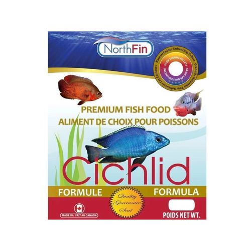 Northfin - Cichlid Formula Fish Food 1mm, - 100g