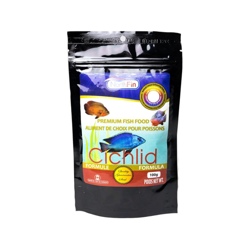 Northfin - Cichlid Formula Fish Food 1mm, - 100g