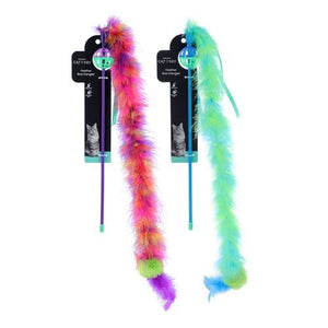 Paws & Claws - 90cm Catsby Feather Boa Dangler - petservo