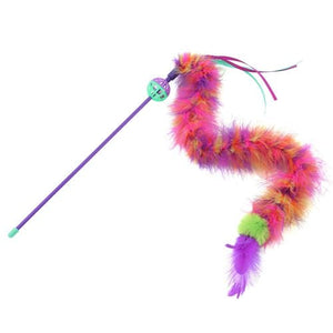 Paws & Claws - 90cm Catsby Feather Boa Dangler - petservo