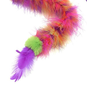 Paws & Claws - 90cm Catsby Feather Boa Dangler - petservo