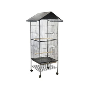 YES4PETS - 160 cm Large Bird Cage Parrot Aviary Pet Stand-alone Budgie Cage - petservo