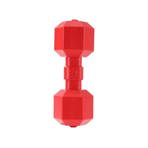 Paws and Claws - Heavy Duty 19.5x9cm TPR Pet Toy Jumbo Dumbbell - Assorted - 2PK