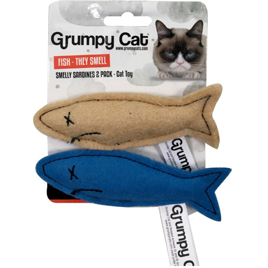 Rosewood - Grumpy Smelly Sardines 2PC - Petservo