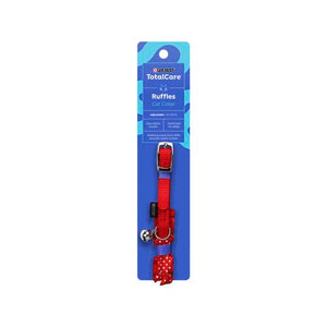 Purina Total Care - Ruffles Fashion Cat Collar - Red - petservo