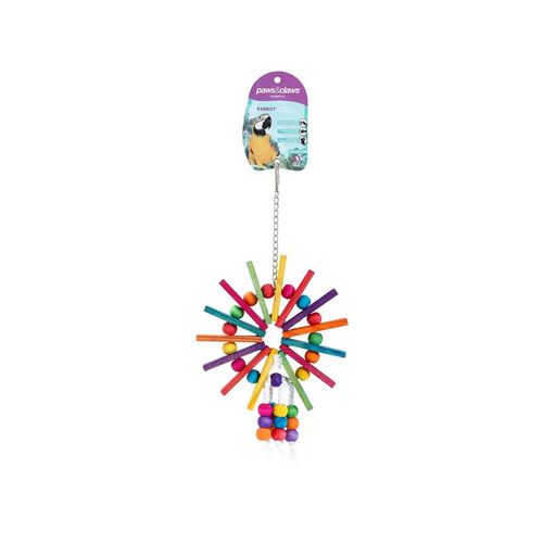 Paws And Claws Parrot Large Ferris Wheel Wooden Toy 29X19Cm