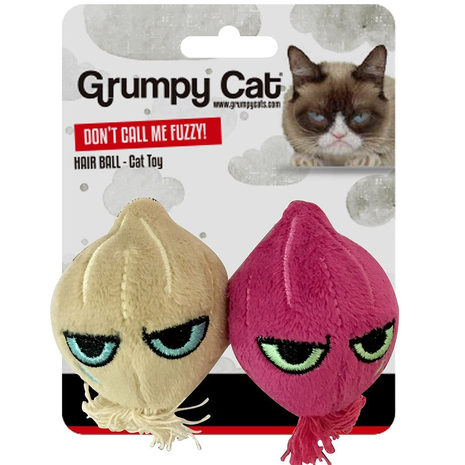 Rosewood - Grumpy Onion Ball Cat Toy 2pk - Petservo