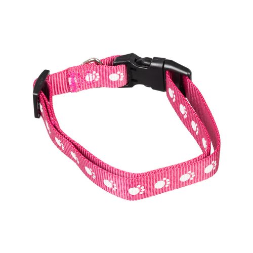 Happy Tails - Medium Paw Print Dog Collar