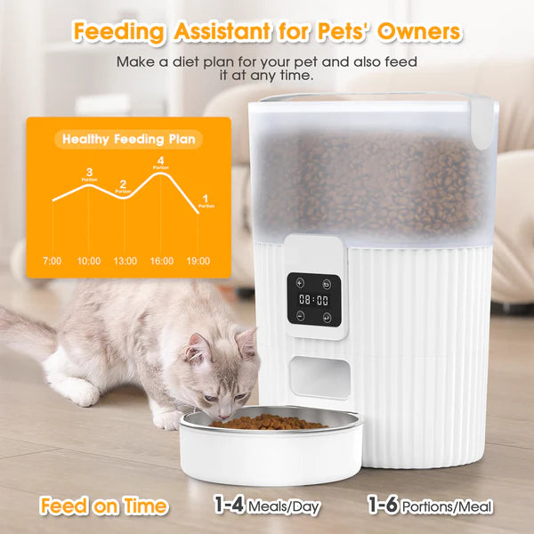 Advwin - 3L Automatic Pet Feeder Smart Food Dispenser - petservo