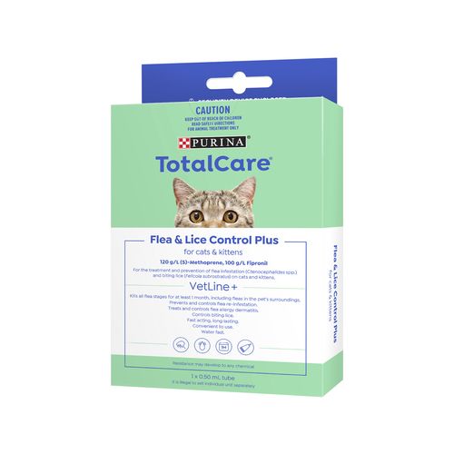 Purina Total Care - Cat And Kitten Flea And Tick Control Plus - petservo