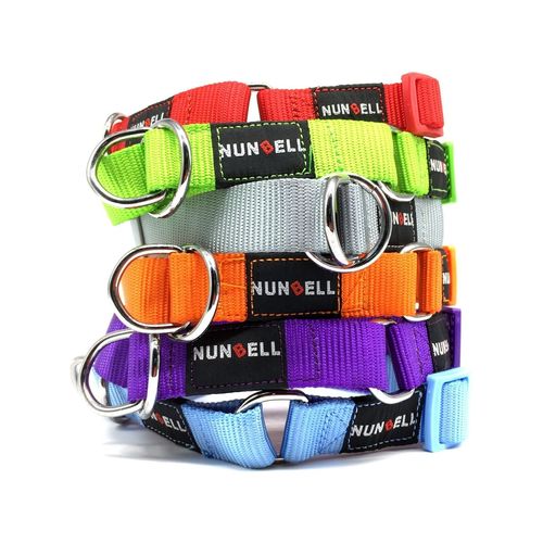 BR Home - 6pcs DOG TRAINING CHOKER Collar Martingale Adjustable Lead 2.5cm Width BULK