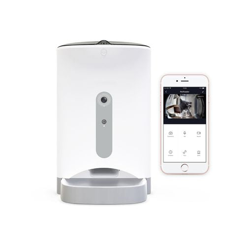 YES4PETS - Smart Automatic Pet Dog Cat Rabbit Feeder Smartphone Camera APP for iPhone Android