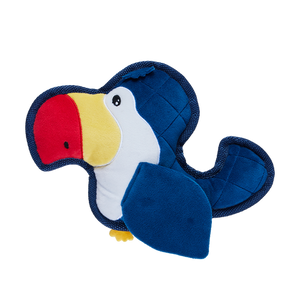 Happy Tails - Tough Jungle Toucan Toy - petservo