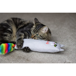 Rosewood - MOODY MOGGY RAINBOW CAT KICKER - Petservo