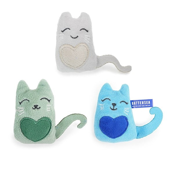 Rosewood - BATTERSEA CATNIP CATS (3PC)