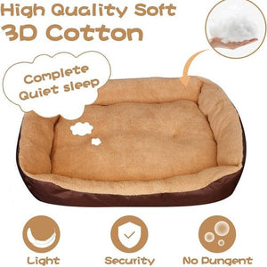 Advwin - Pet Beds for Dogs Brown XL - petservo