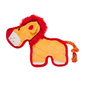 Happy Tails - Tough Safari Lion Toy - petservo