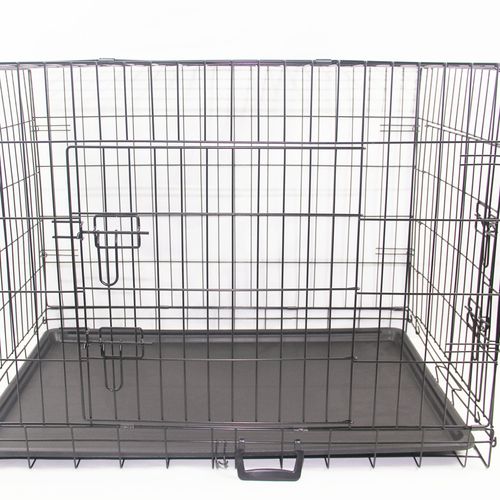 YES4PETS 48'' Foldable Pet Cage with Cover & Mat - Petservo