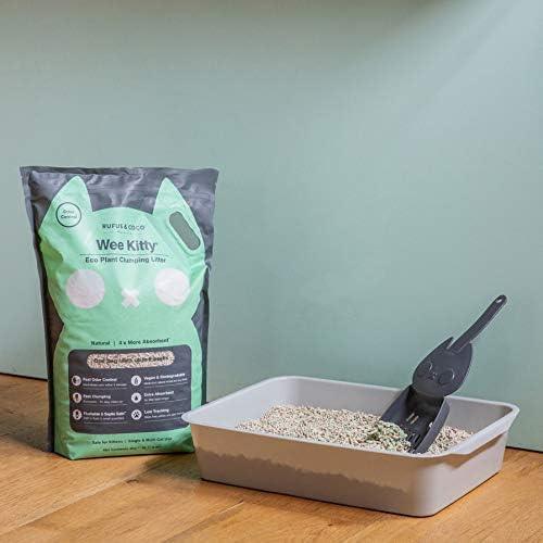 Rufus & Coco - Wee Kitty Eco Plant Clumping Litter | 9kg Bag - Petservo