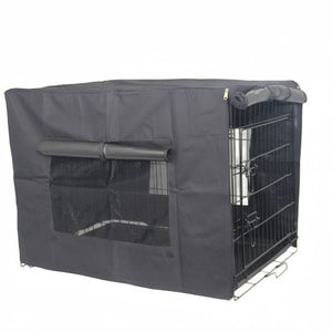 YES4PETS 48" Portable Foldable Pet Crate with Cover - Pet Servo