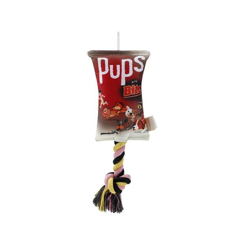 Paws and Claws - Pups Snacks 25cm Oxford Tugger Pet/DogToy w/ Rope - 2PK