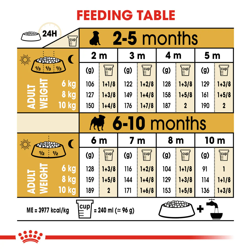 Royal Canin - Dog Pug Puppy Dry Food 1.5kg - Petservo