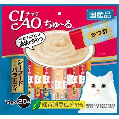 Ciao - seafood Mix (20pcs/pack) - Petservo