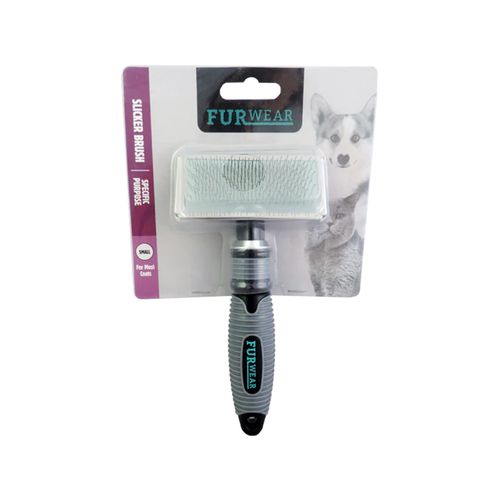 Furwear -  Slicker Brush For Pets Small Grey