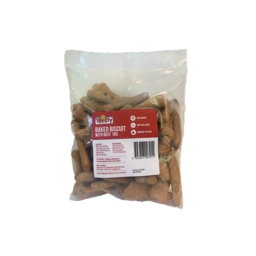 Trusty - 1kg Beef Biscuit Dog Treat - petservo