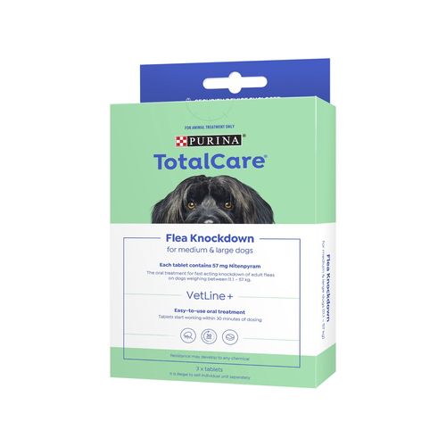 Purina Total Care Medium And Large Dogs Flea Knockdown