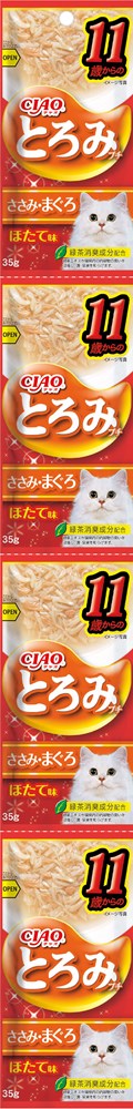 Ciao - Toromi Line Pouch 4P Chicken Fillet Tuna Flavor - Petservo