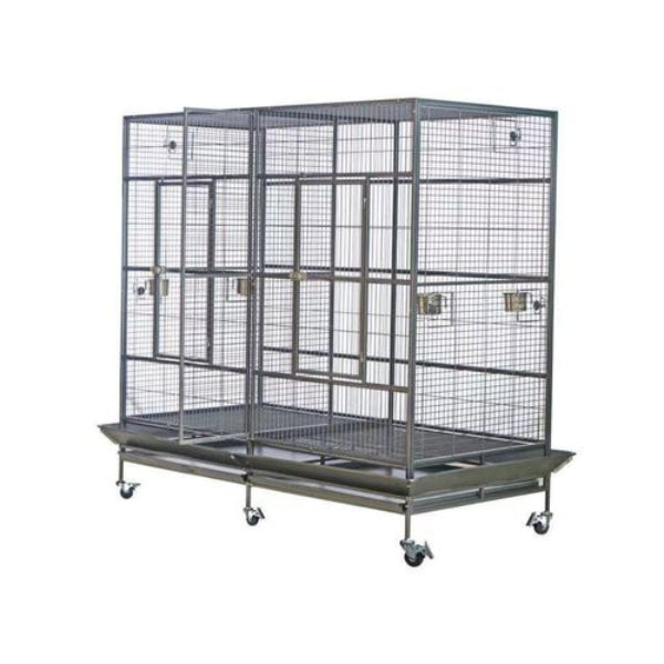 YES4PETS XXXL 195cm Bird Cage with Perch & Castor Wheels - petservo