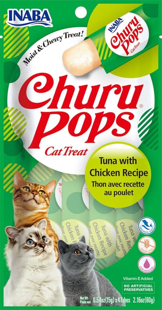 Inaba - Churu Pops Tuna with Chicken - Petservo