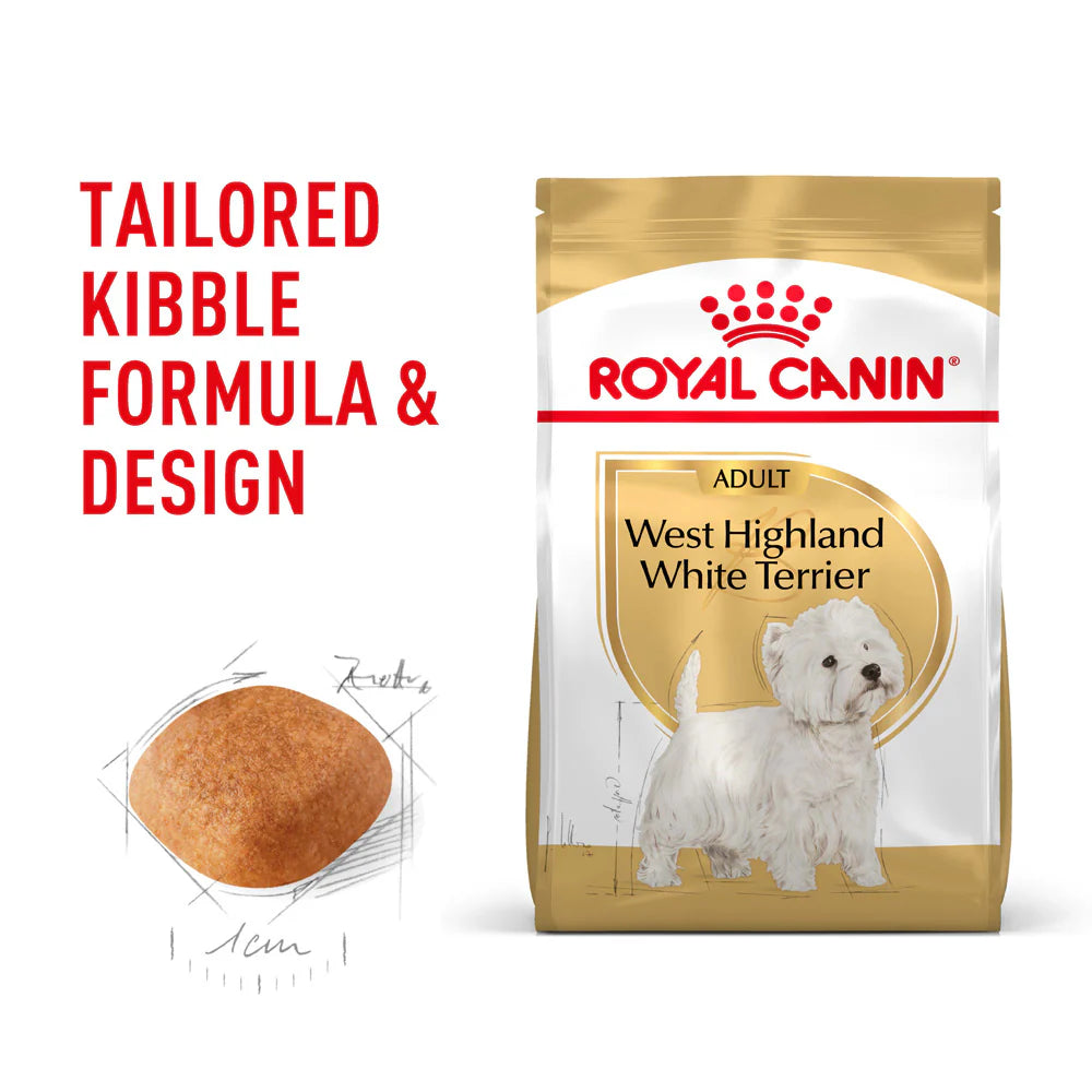 Royal Canin - Dog West Highland White Terrier Adult Dry Food 3kg - Petservo