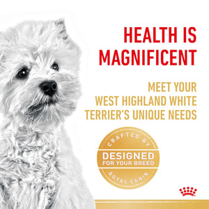 Royal Canin - Dog West Highland White Terrier Adult Dry Food 3kg - Petservo